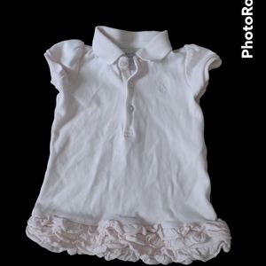Ralph Lauren Baby Girls Polo Dress 6 months Pink